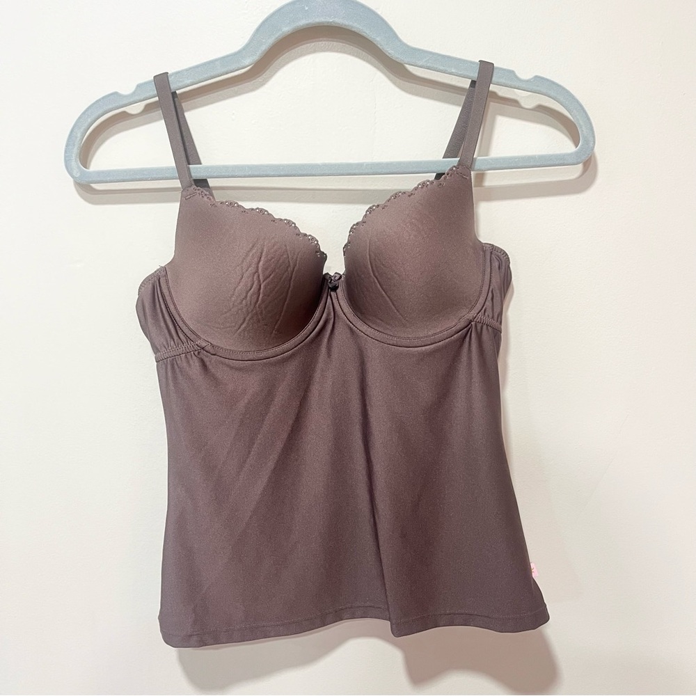 Jasmine and Ginger brown lingerie top